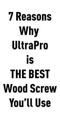 The Best Wood Screw