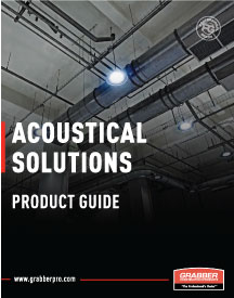 Grabber Acoustical Solutions Product Guide Cover Image