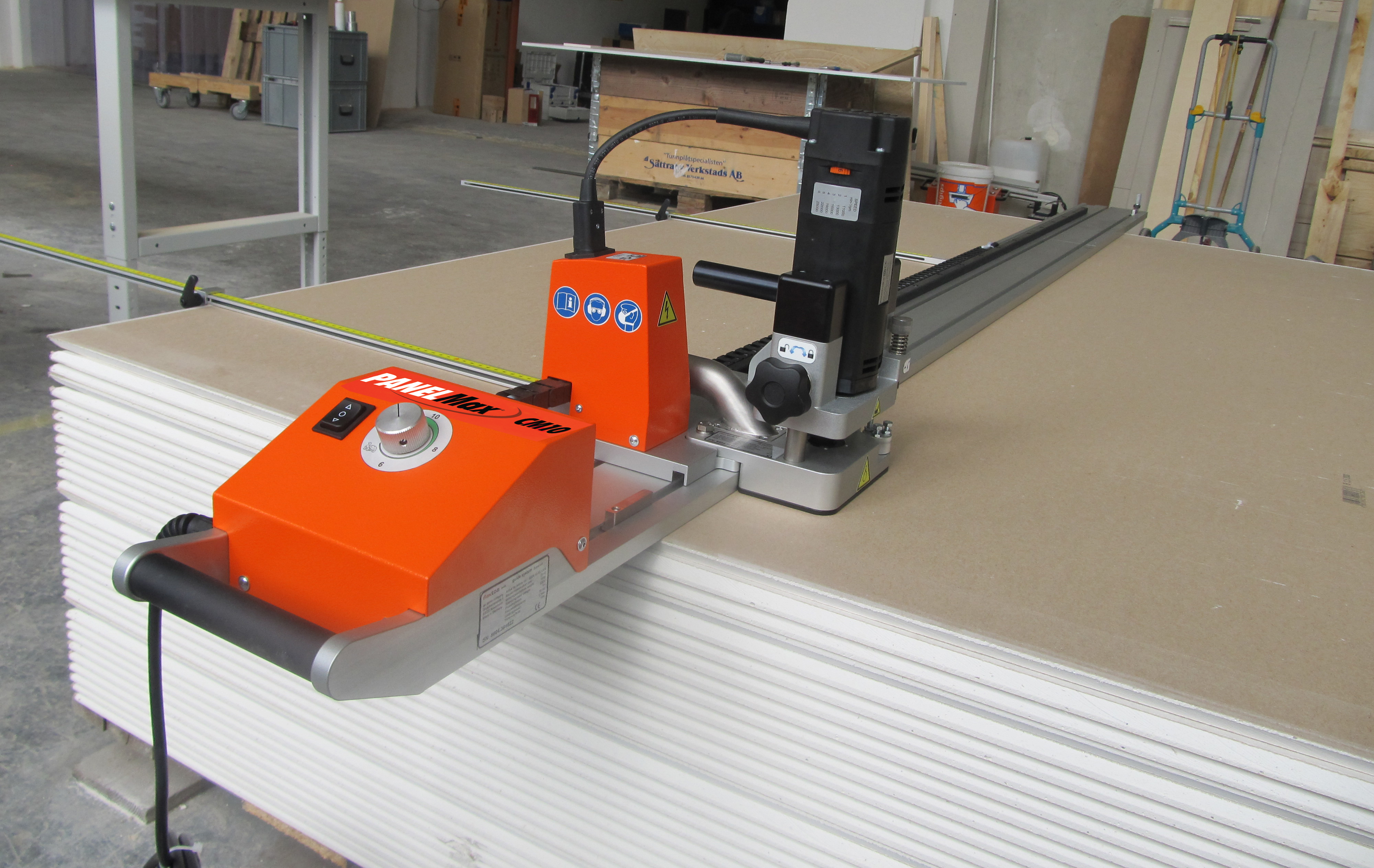 Panelmax shop drywall machine