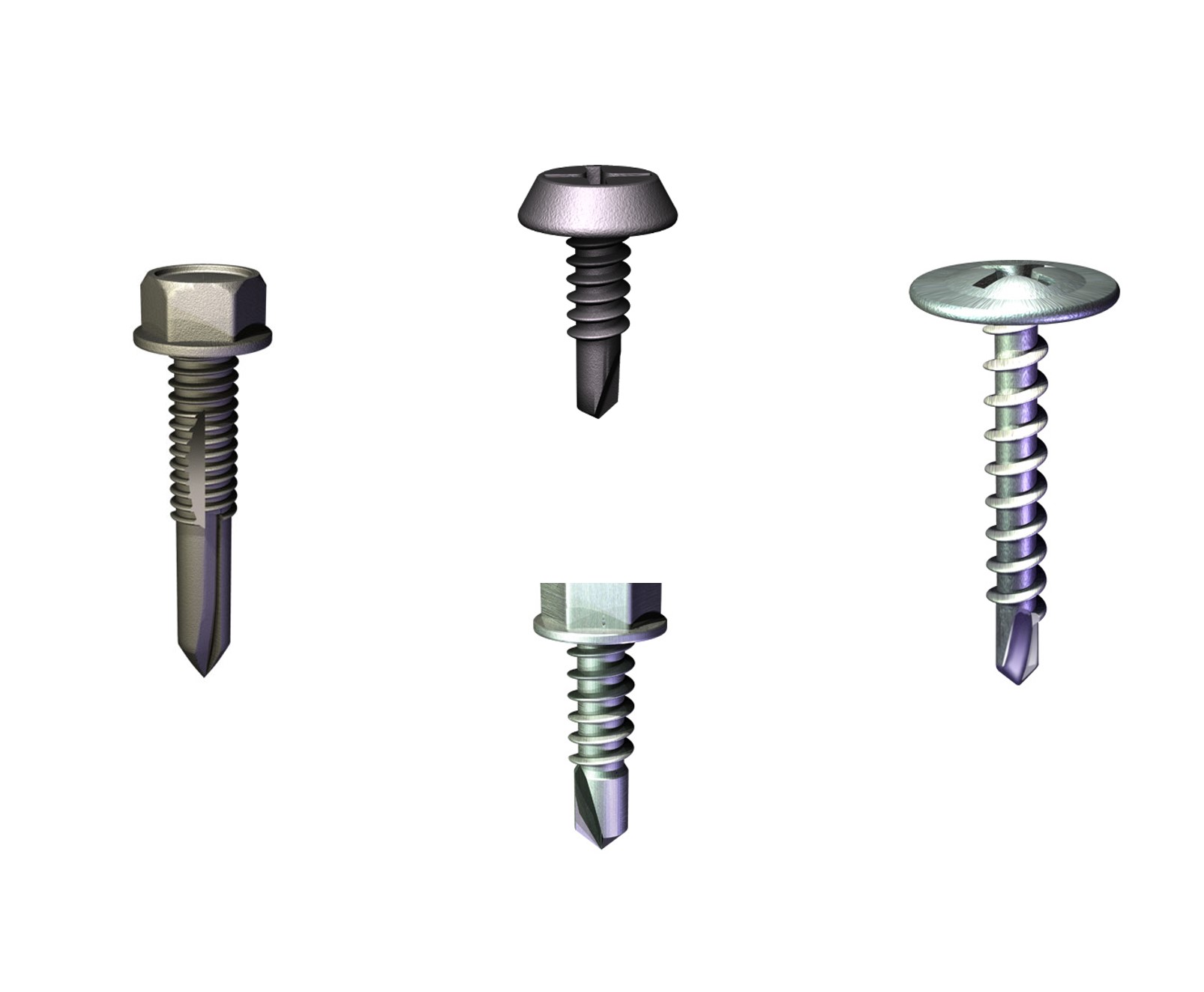 screws for heavy-gauge metal