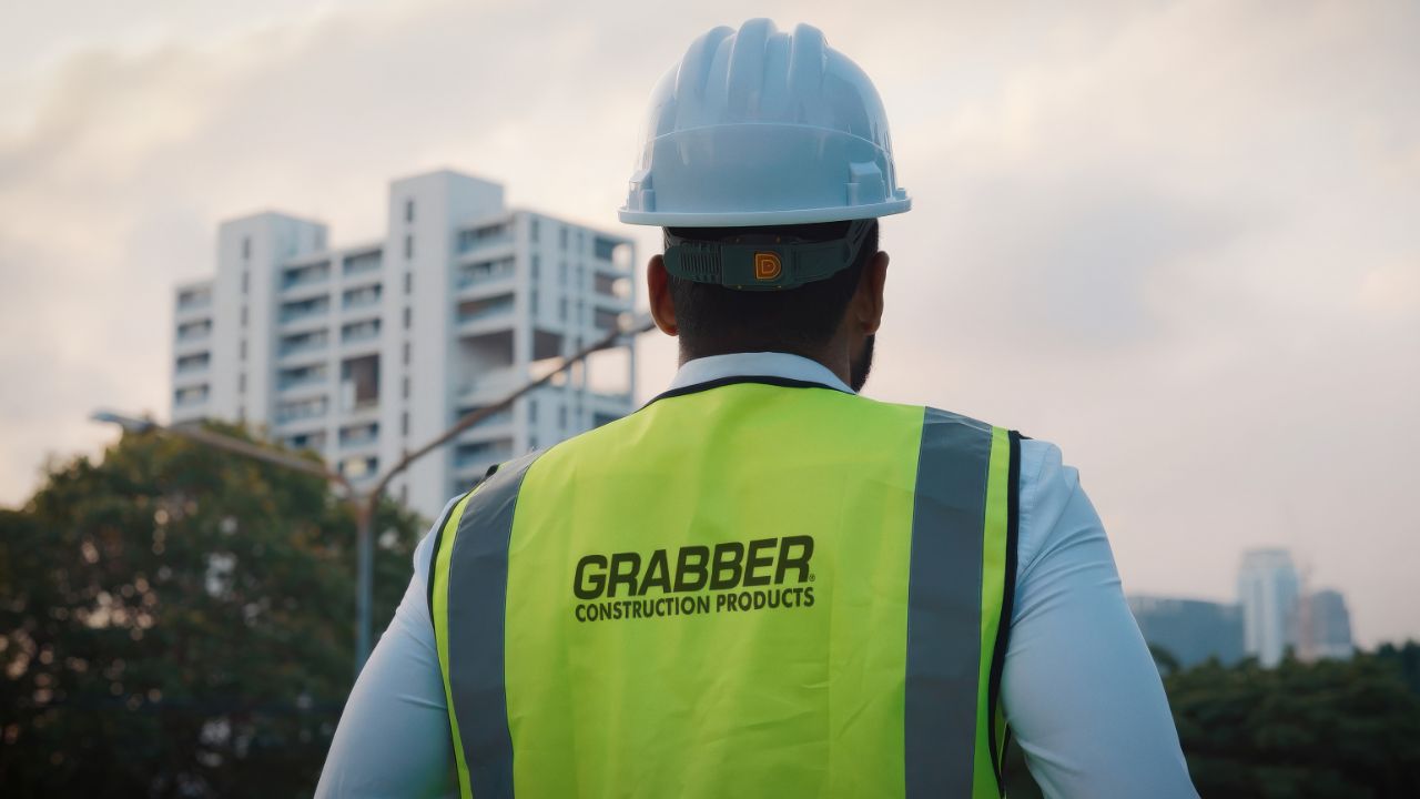Photo of a Grabber Representative on a jobsite