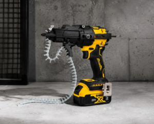 TrueFramer collated screw attachment on a DeWalt impact driver